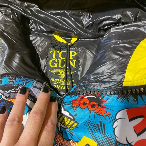 Top Gun Down Comic Jacket - Picture 7 of 8